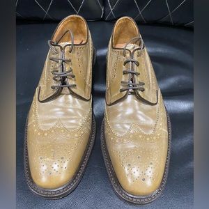 Mikekonos Mens Wing Welt OX CUOIO  shoes size 10 1/2